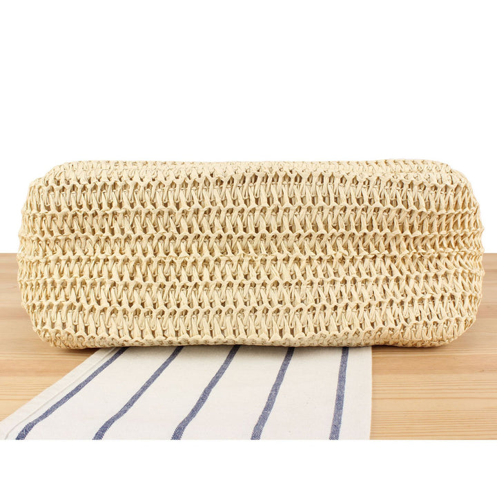 Spacious Beach Shoulder Bag Made of Hand-Woven Material Kalsten