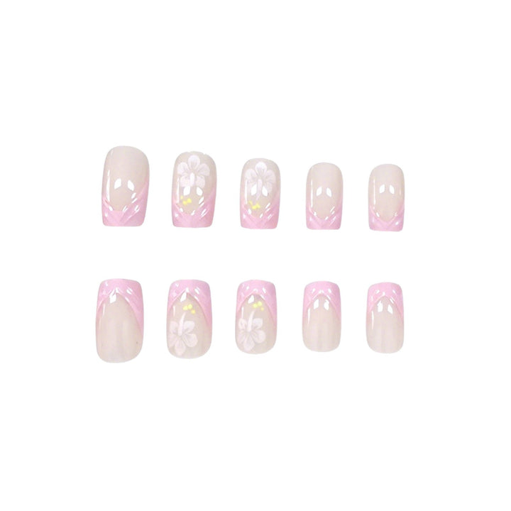 Elegant Floral Nail Art Kalsten
