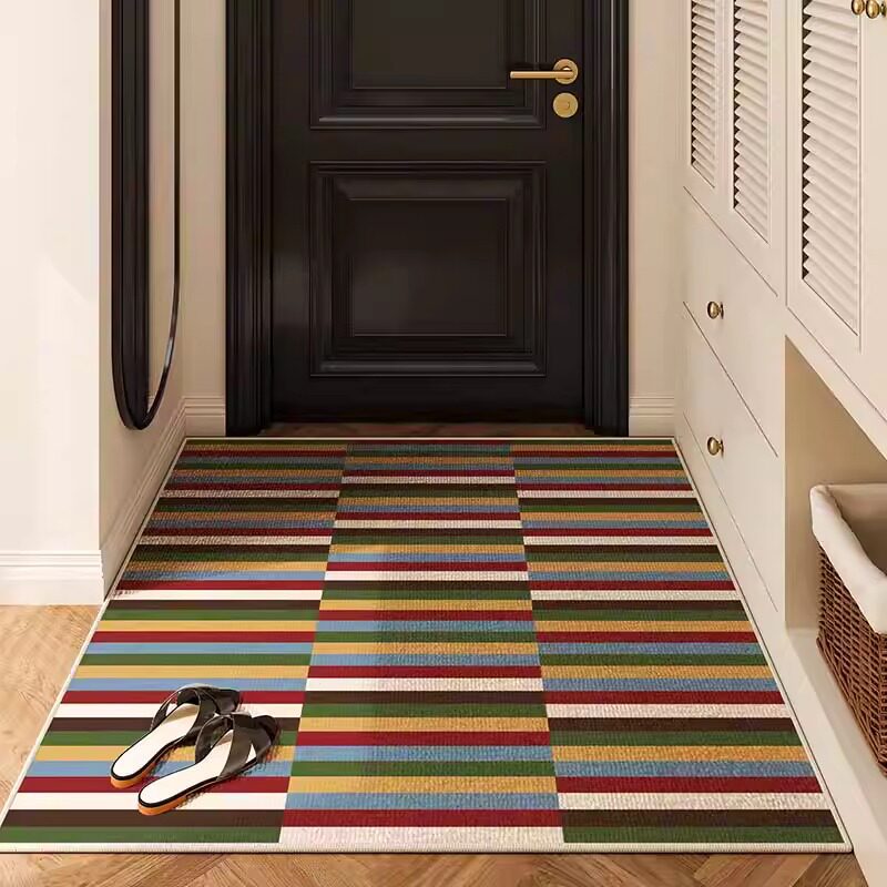 Geometric Patterned Entrance Mat for Doors
