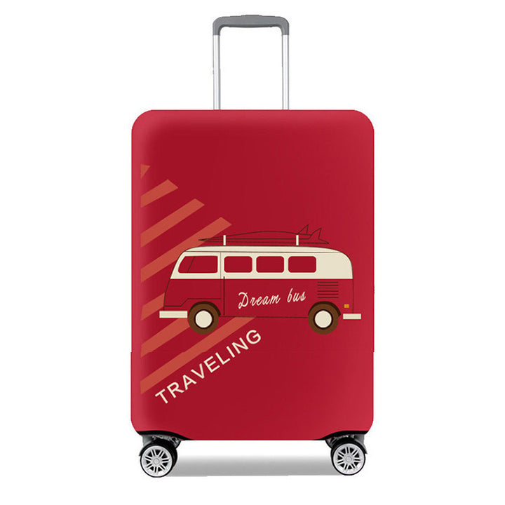 Women's Hard Shell Suitcase with Modern Geometric Design Kalsten