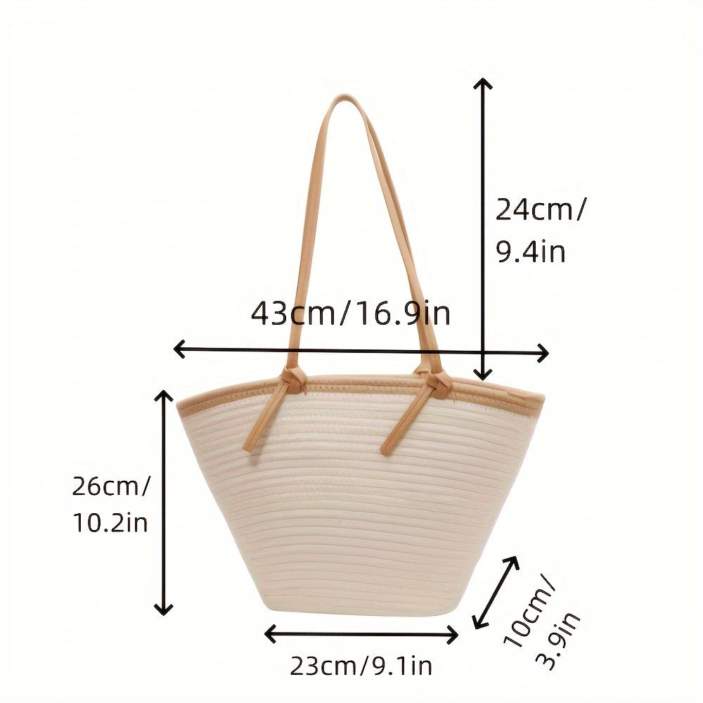 Spacious beach bag with reinforced bottom and easy-care material Kalsten