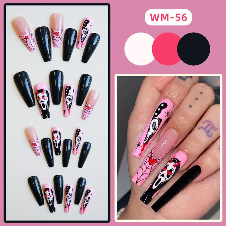 Holiday-Themed Press-On Nail Art Kalsten