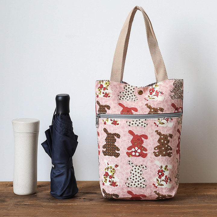 Stylish Cat-Themed Tote Bag Kalsten