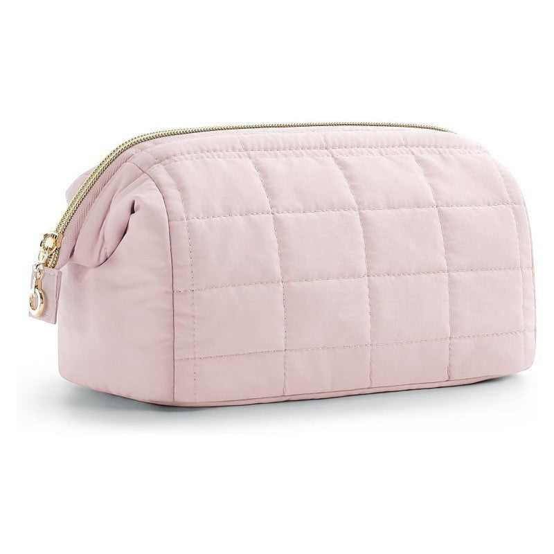 Quilted Cosmetic Organizer Bag Kalsten