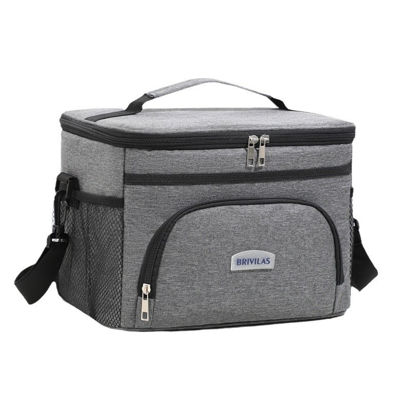Insulated Multi-Pocket Lunch Cooler Bag