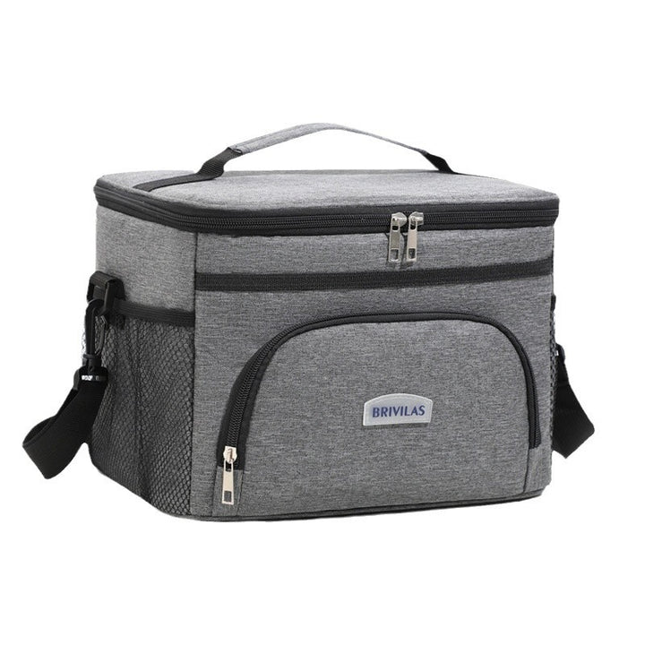 Insulated Multi-Pocket Lunch Cooler Bag