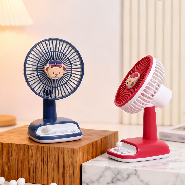 Portable USB Table Fan with Playful Design Kalsten