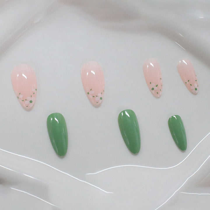Floral Acrylic Nail Art Enhancements Kalsten 1789915130