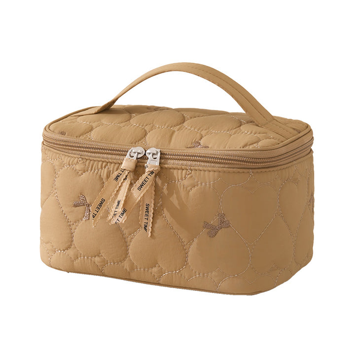 Quilted Makeup Storage Box Kalsten