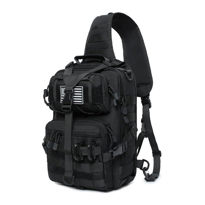 Tactical Sling Backpack with Multiple Compartments and Adjustable Carry Strap Kalsten