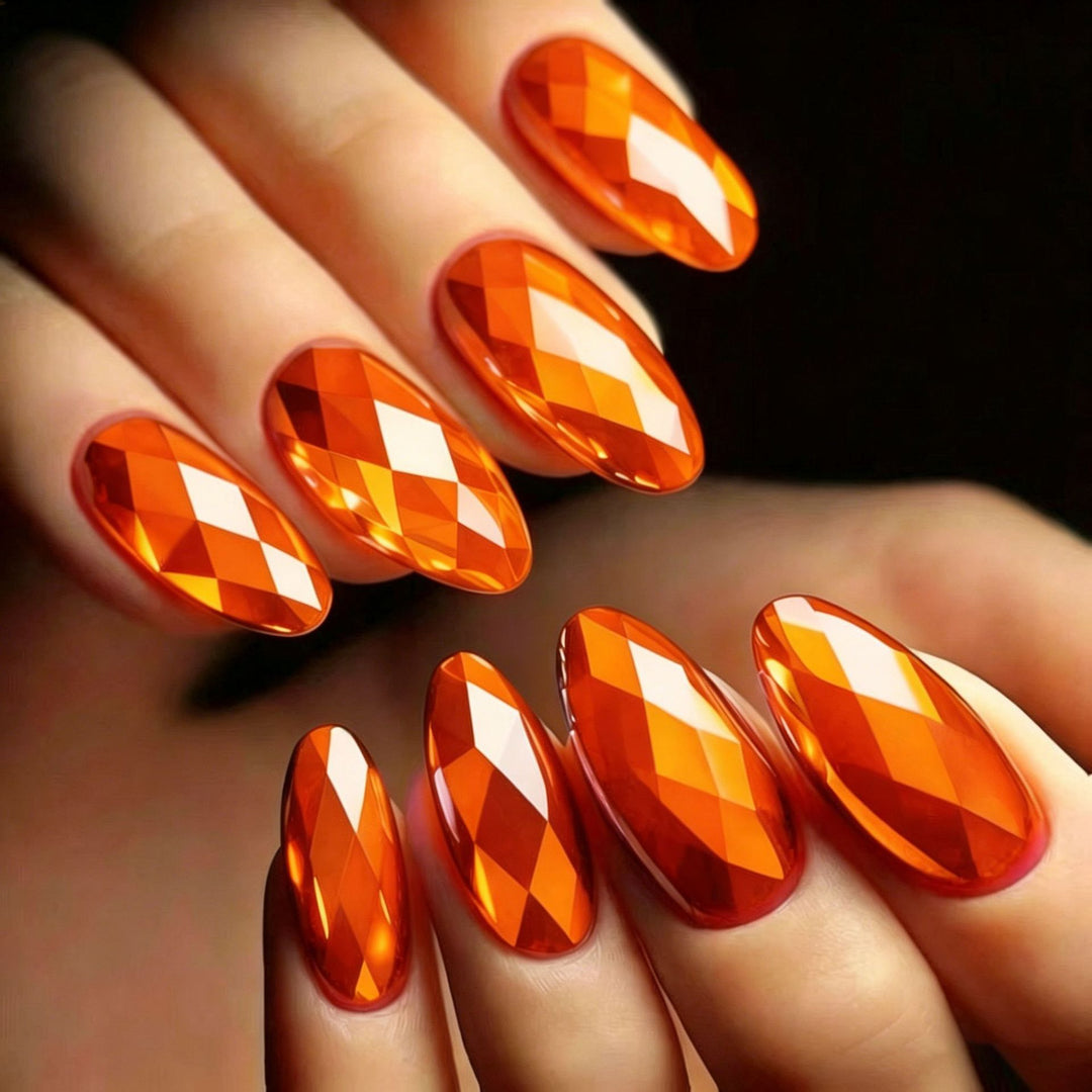Shiny artificial nails Kalsten