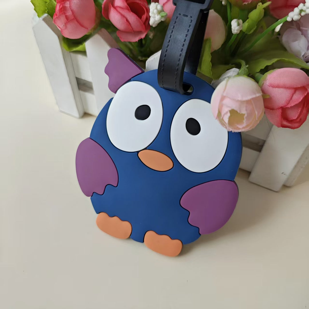 Unisex Playful Quote Luggage Tag Kalsten