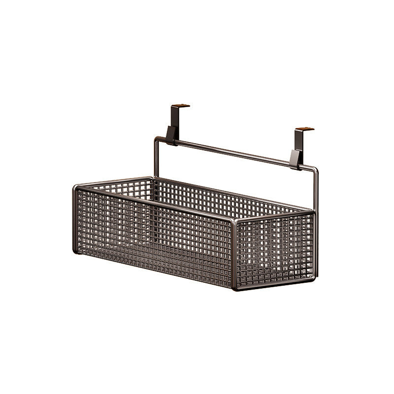 Over-Cabinet Three-Tier Mesh Hanging Pantry Organizer with Removable Baskets