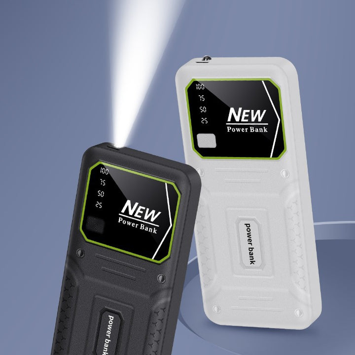 Robust power bank with precise digital charge level indicator Kalsten