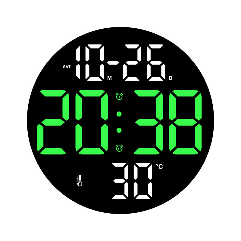 Digital wall clock with temperature and hygrometer function Kalsten