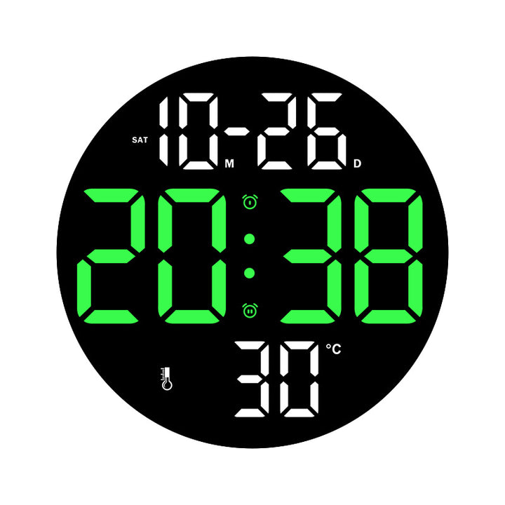 Digital wall clock with temperature and hygrometer function Kalsten