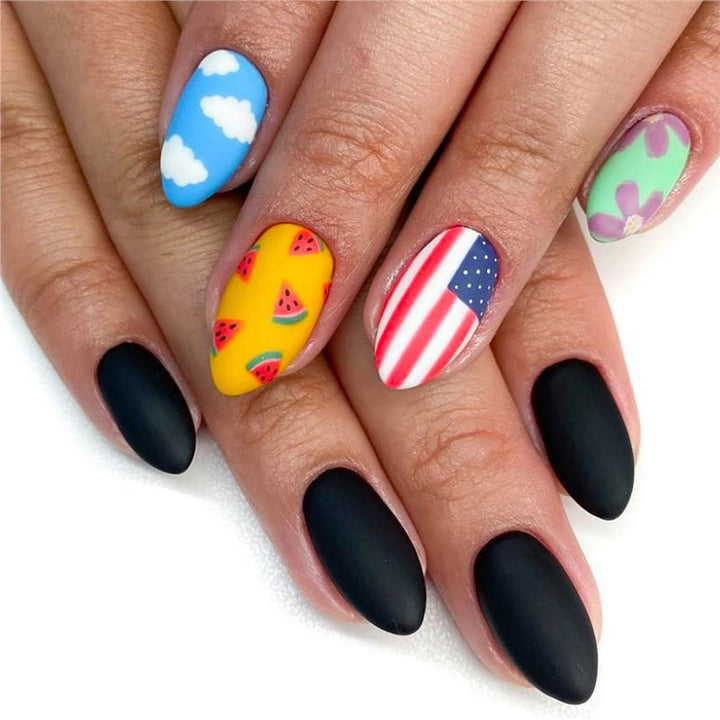 Creative Press-On Nail Art Kalsten