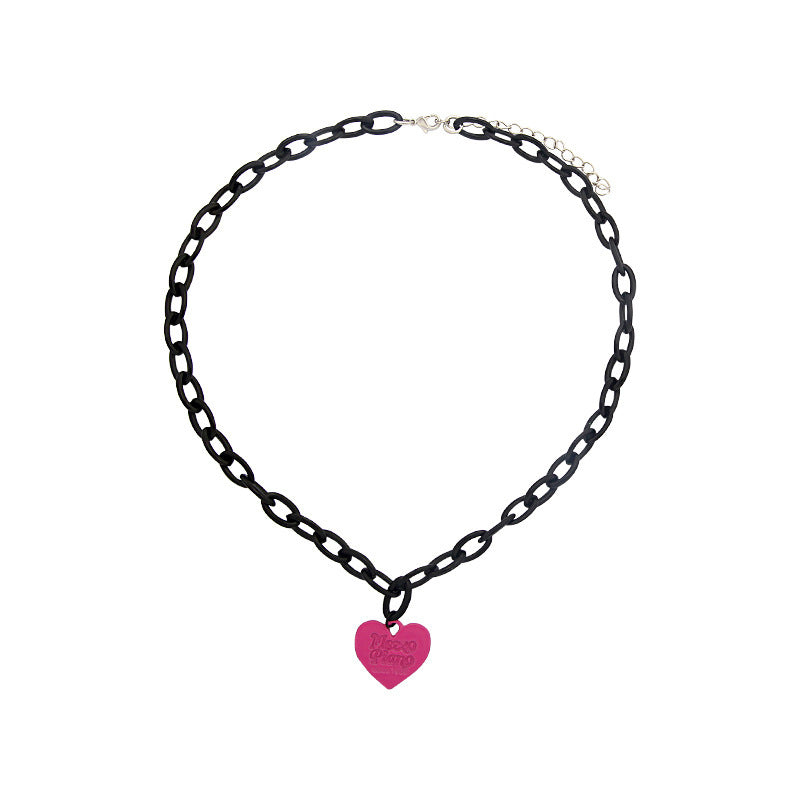 Heart Pendant Choker Necklace Kalsten