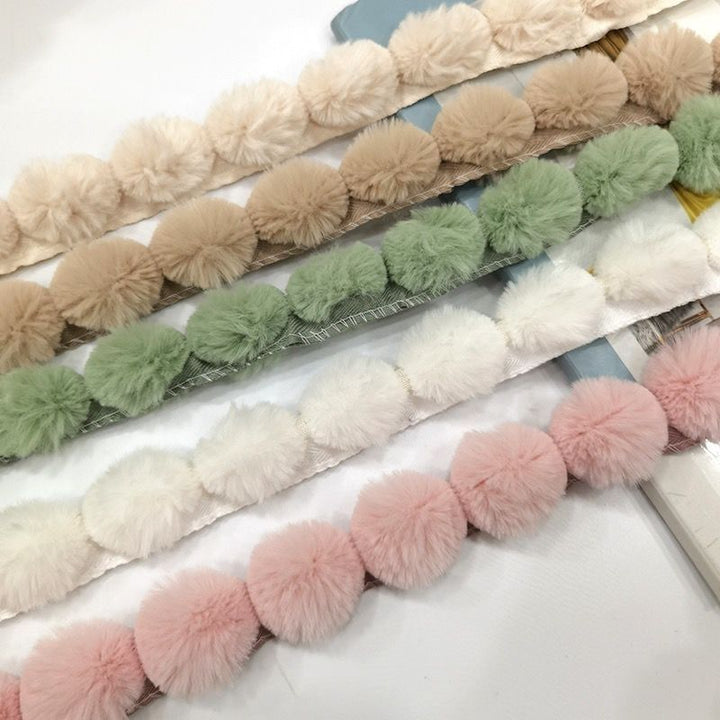 Decorative Pompon Trim Kalsten
