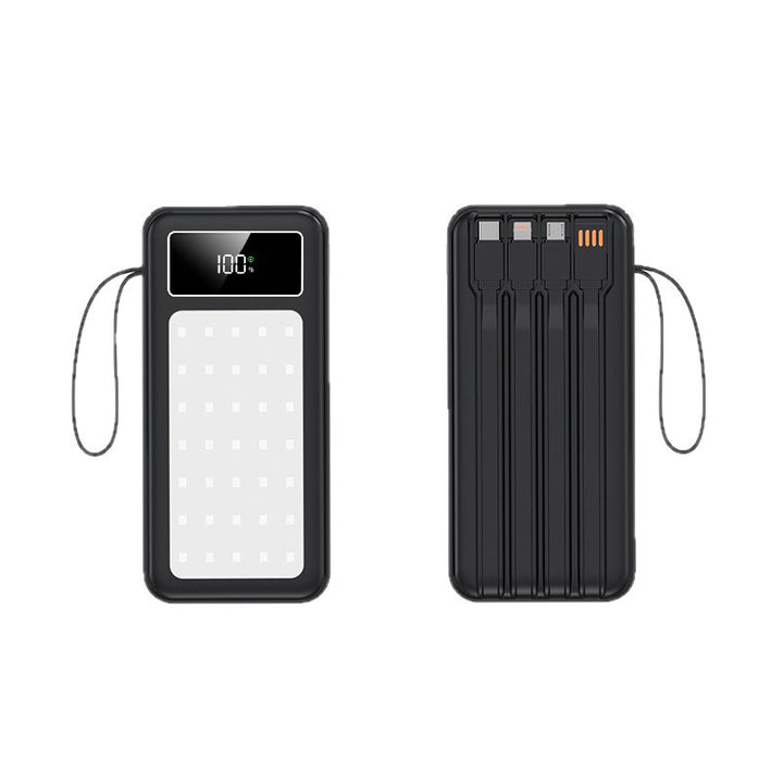 Portable power bank with integrated charging station and innovative LCD display Kalsten