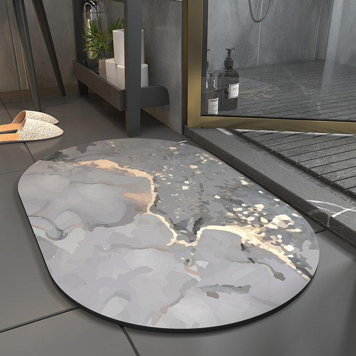 Decorative Shower Mat Kalsten