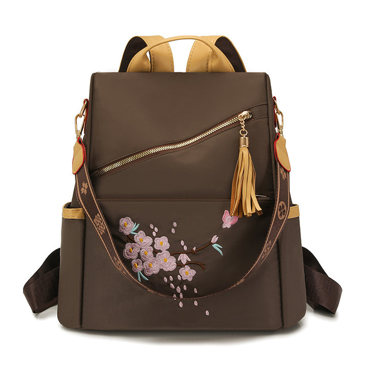 Stylish Embroidered Backpack Kalsten