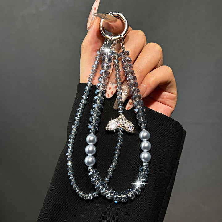 Elegant Beaded Charm Keychain Kalsten 1790135859