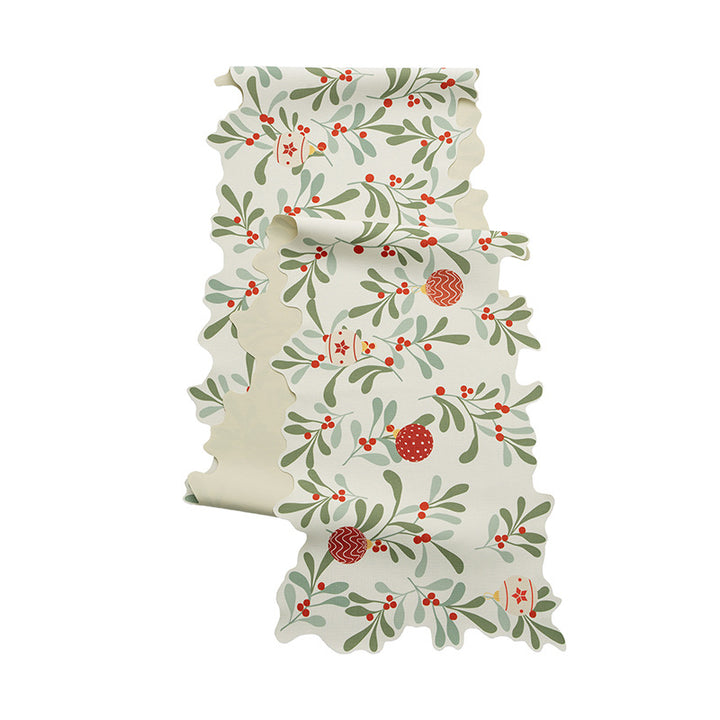 Festive wavy table runner Kalsten