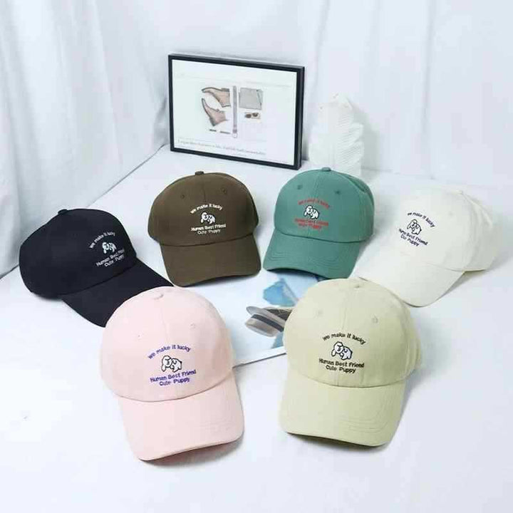 Women's Casual Embroidered Cotton Cap Kalsten