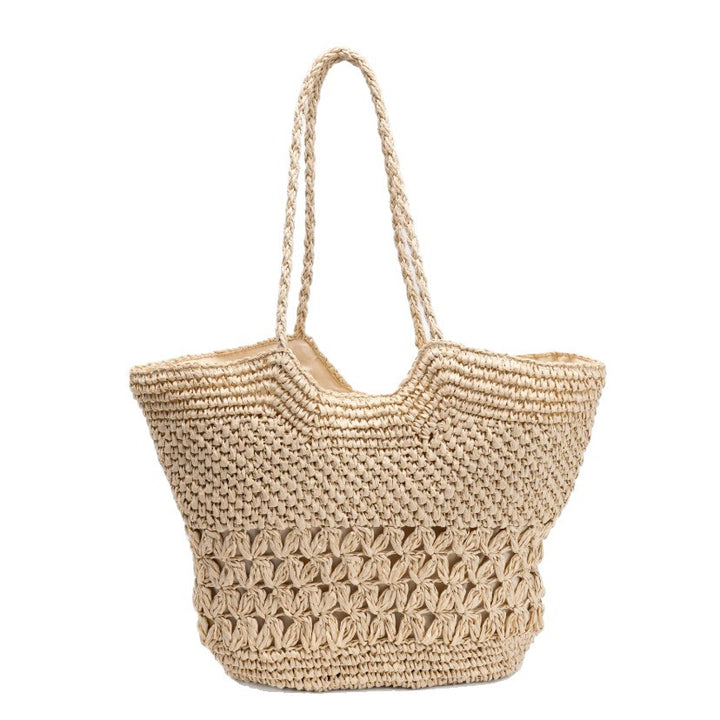 Vintage-Made Rattan Tote Bag Kalsten