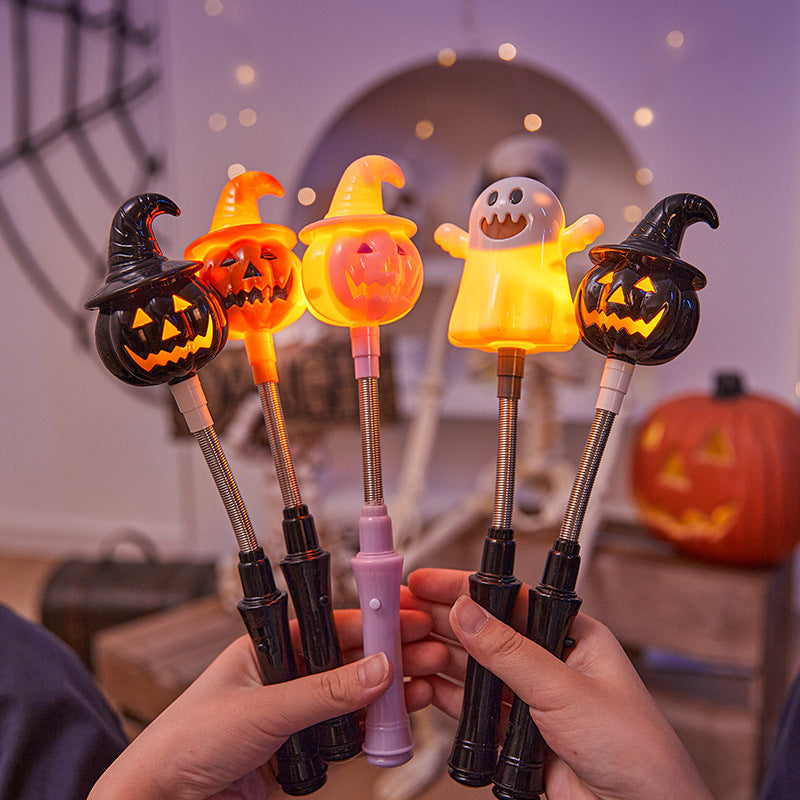 Creative Halloween Deco Candle with Pumpkin Motif Kalsten