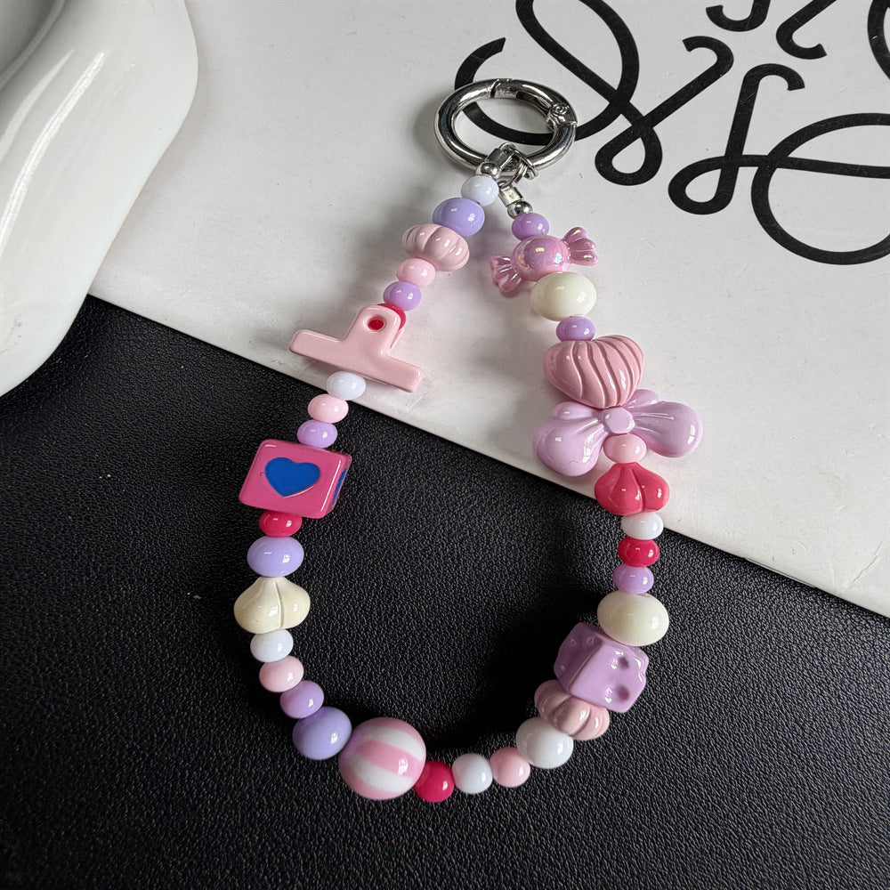 Colorful Decorative Charm Keychain Kalsten