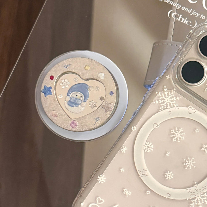 Smartphone Finger Holder with Winter Motif Kalsten