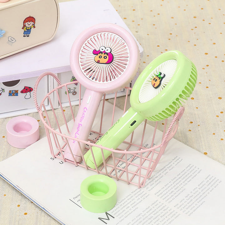 Women Portable Mini Fan with Integrated LED Light Kalsten