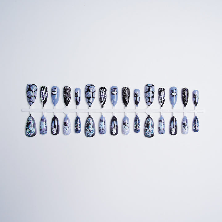 Artificial nail set with creative designs Kalsten