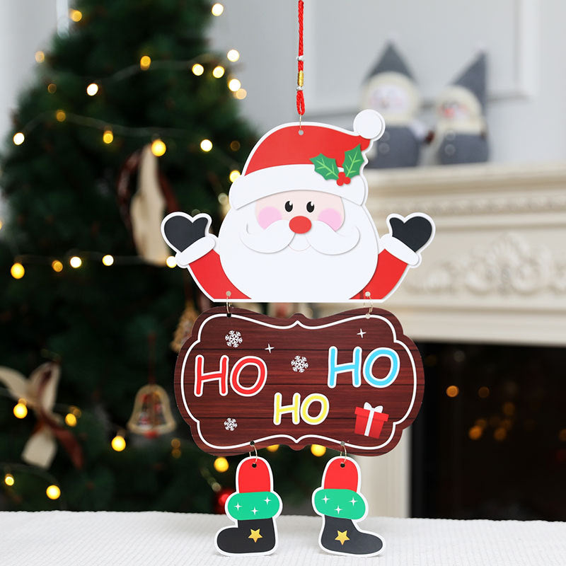 Decorative Christmas Snowman Sign Kalsten
