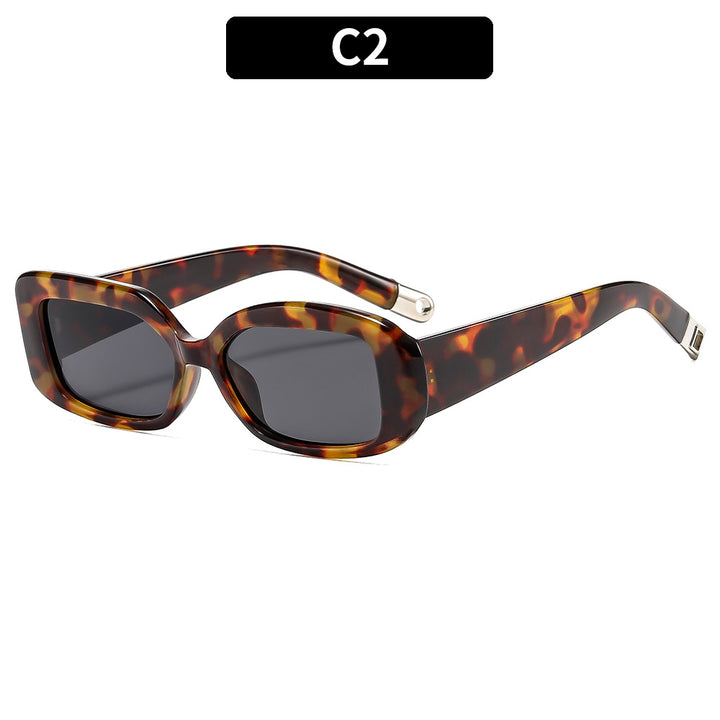 Contemporary Oversized Rectangle Sunglasses