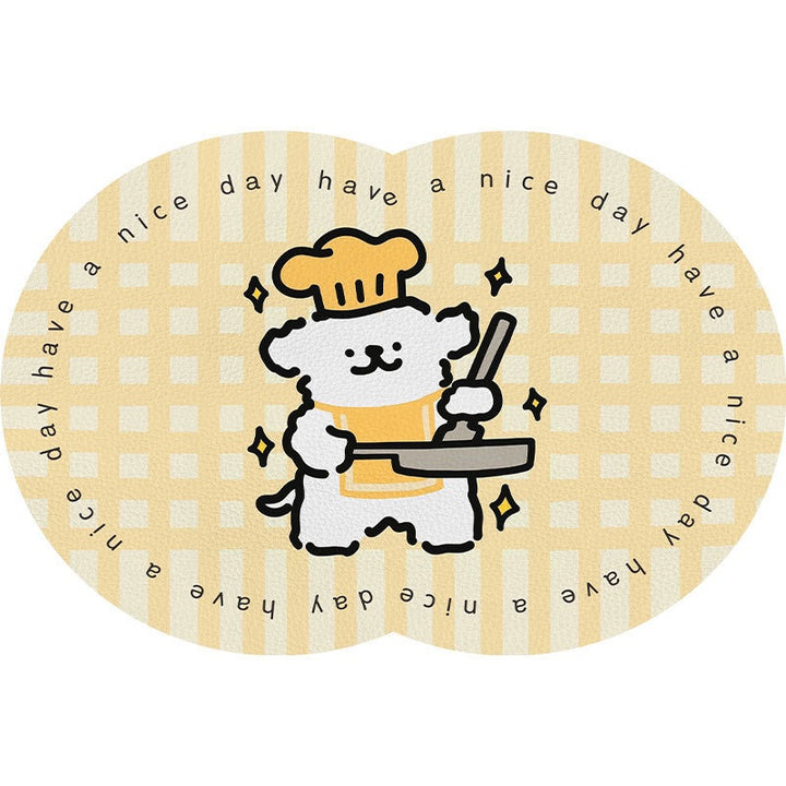 Unisex Cute Cartoon Pet-Themed Mat Kalsten