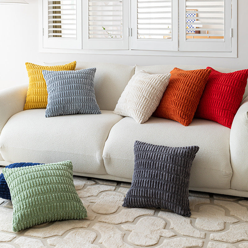 Textured Plush Accent Pillow