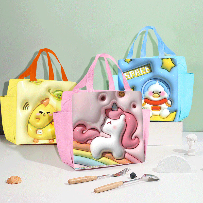 Fun Cartoon-Themed Tote Bag Kalsten