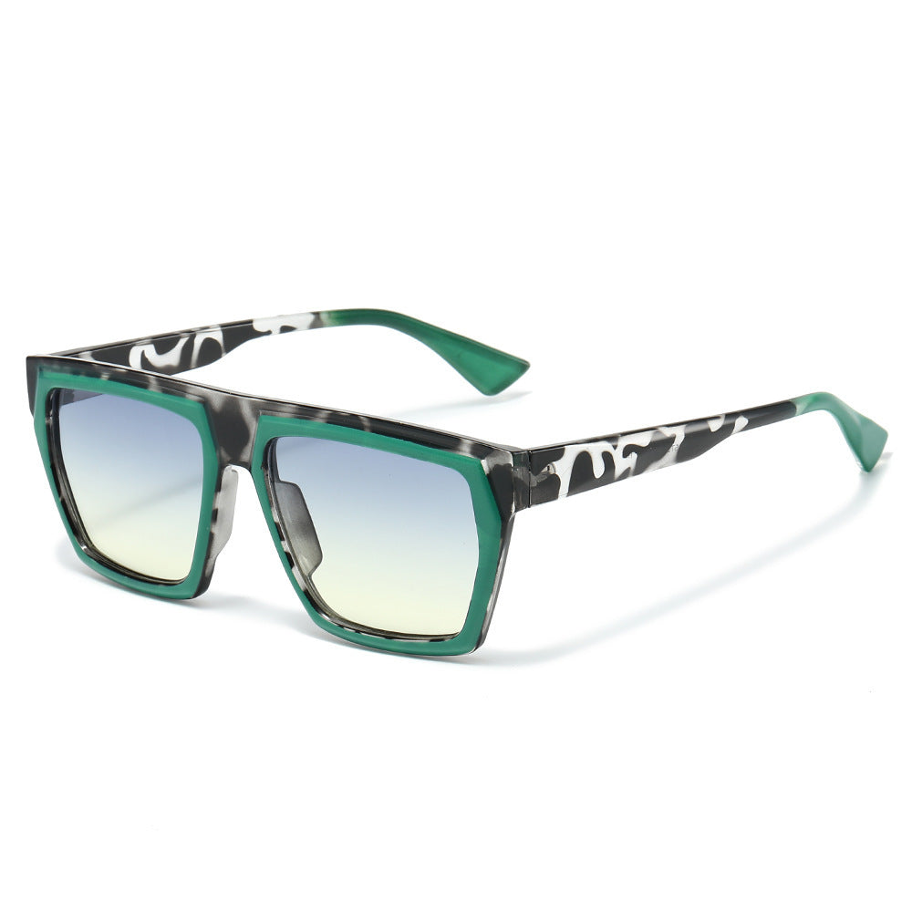Chic Oversized Geometric Frame Sunglasses Kalsten