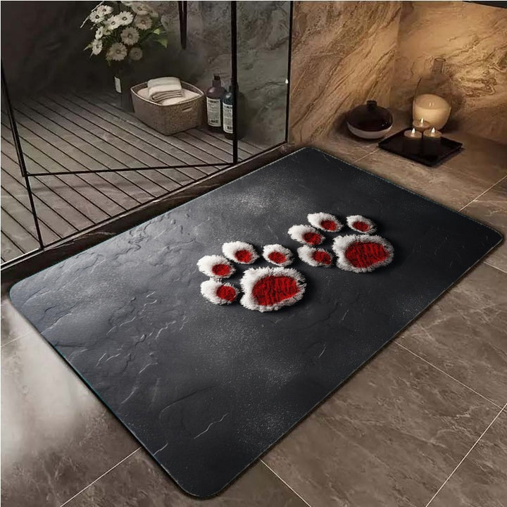 Decorative Cat-Themed Area Rug