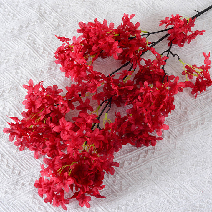 Artificial Floral Orchid Branch Decoration