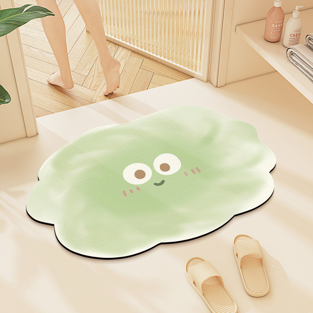 Playful Cloud-Shaped Bath Mat Kalsten