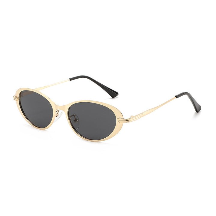 Contemporary Oval Frame Sunglasses Kalsten