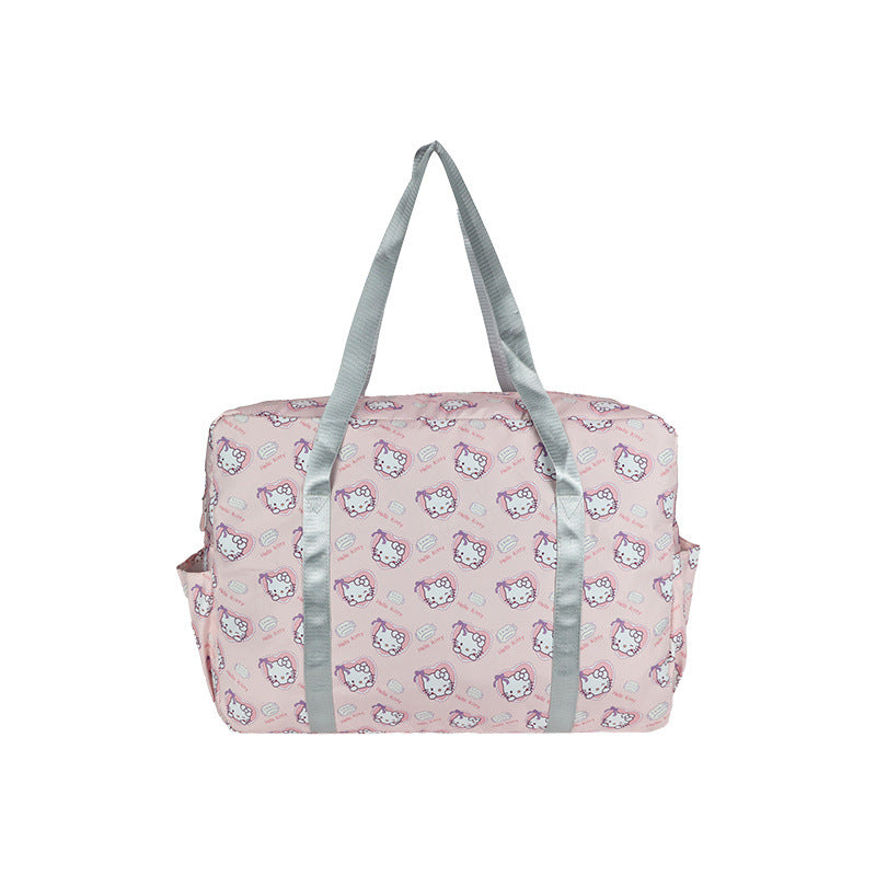Playful Patterned Overnight Tote Bag Kalsten