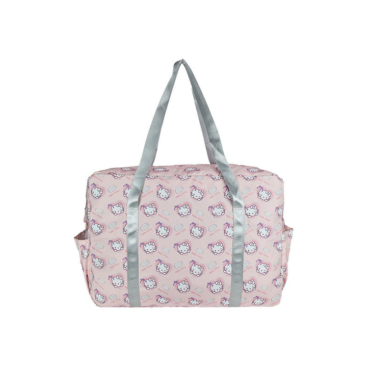 Playful Patterned Overnight Tote Bag Kalsten