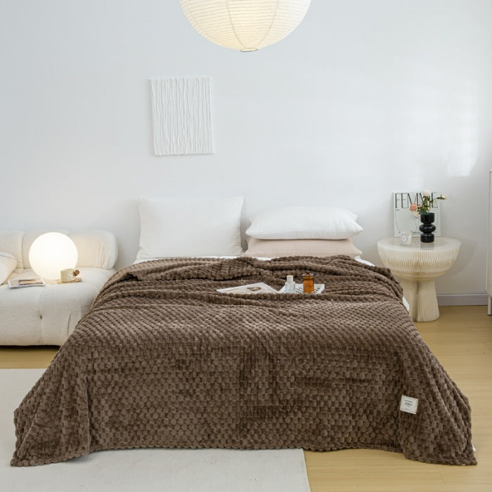 Textured Throw Blanket