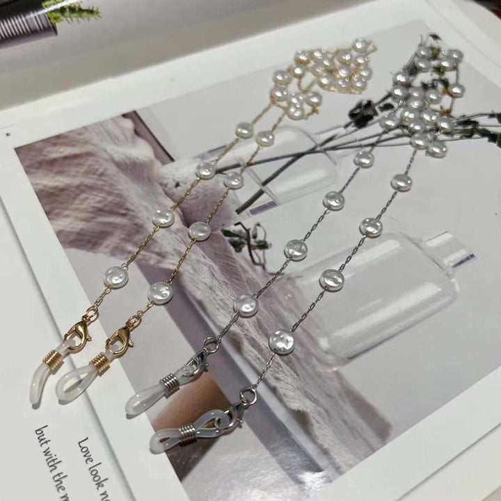 Elegant Pearl-Linked Eyewear Chain Kalsten 1786692184