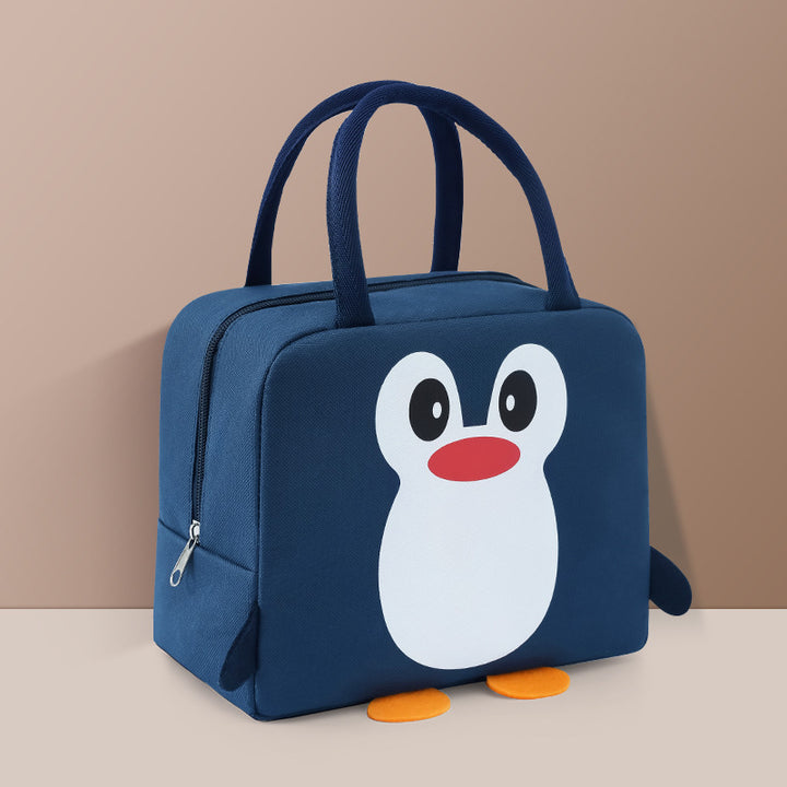 Penguin-Themed Insulated Lunch Bag